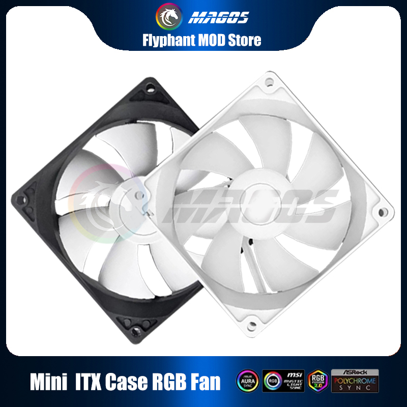 Fly Line - 미니 ITX 케이스 ARGB 팬 8cm