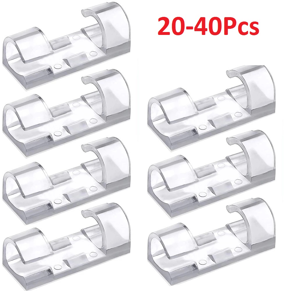 Tippet Line - 40PCS 케이블 주최자 클립 케이블 관리