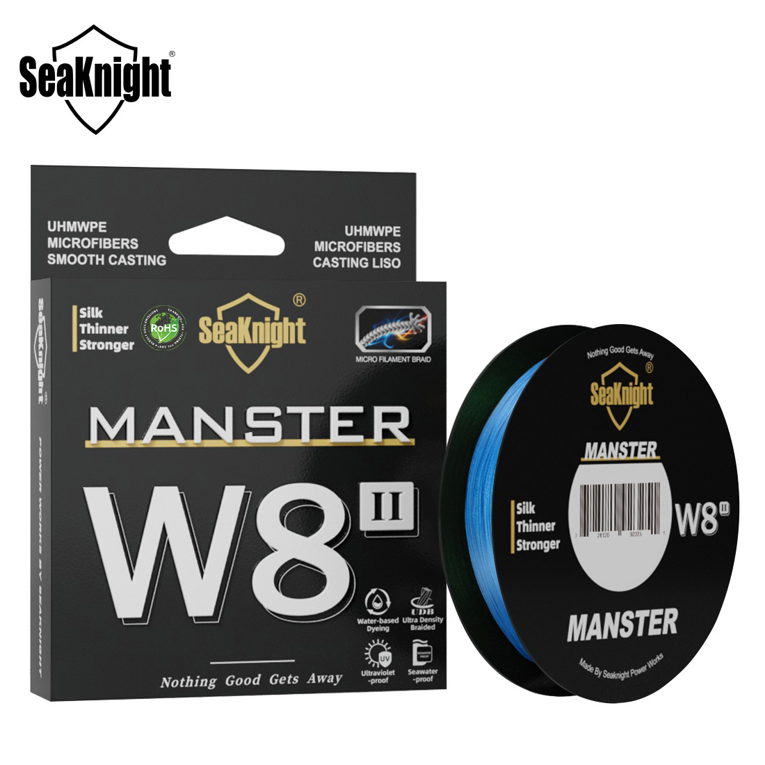 Ice Fishing Line - 씨나이트 브랜드 W8 II 300M PE