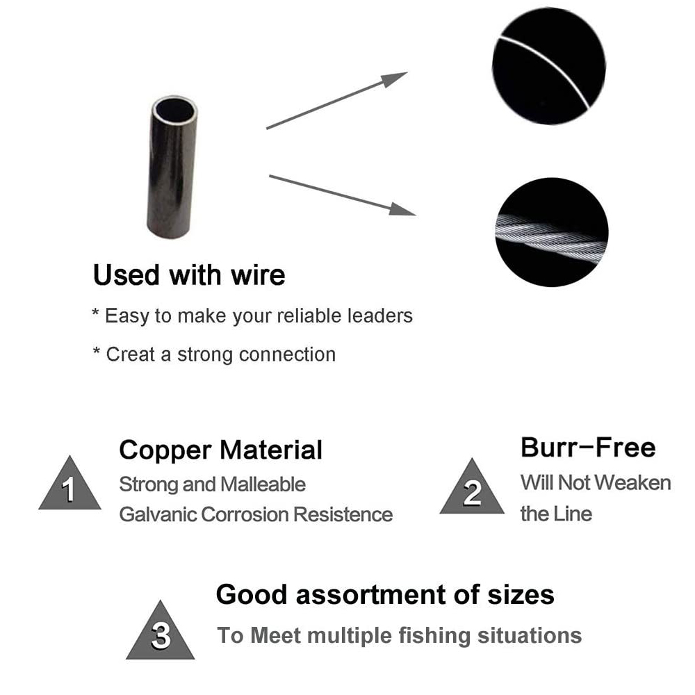 180 개/상자 0.6mm-1.4mm 구리 낚시 튜브  - Fishing Line Box 리뷰 및 가격