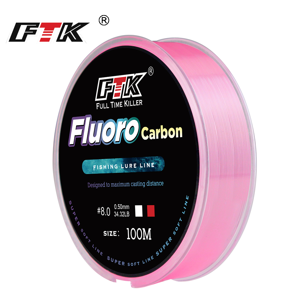 FTK 100m 4.13-34.32LB 플루오로카본 낚 - Fluorocarbon Line 리뷰 및 가격