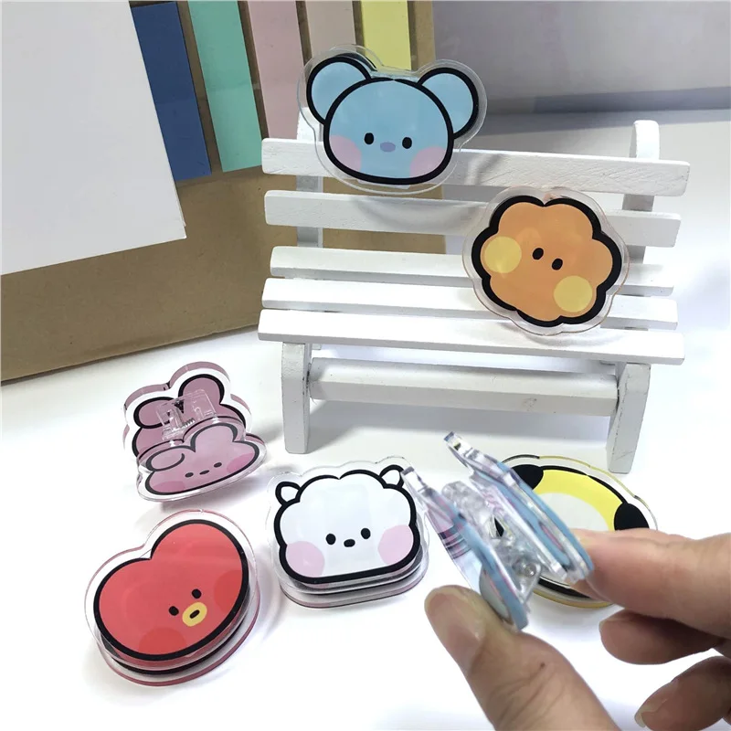 카와이 BT21 메모 클립 아크릴 보관 노트 양면 클립 - Tippet Line 리뷰 및 가격