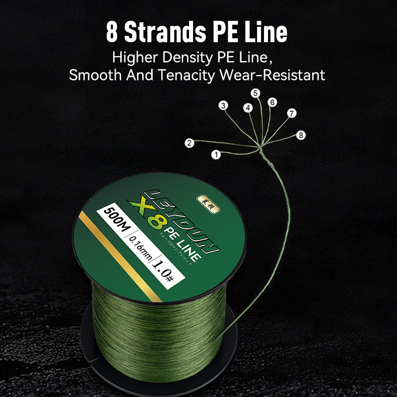레이던 500m 마이크로 뉴 낚싯줄 8합사 PE 일본산 - Copolymer Line 리뷰 및 가격