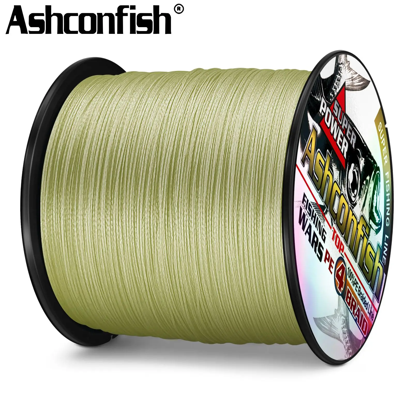 Ashconfish 500M 다색 PE 땋은 와이어 코 - Ice Fishing Line 리뷰 및 가격