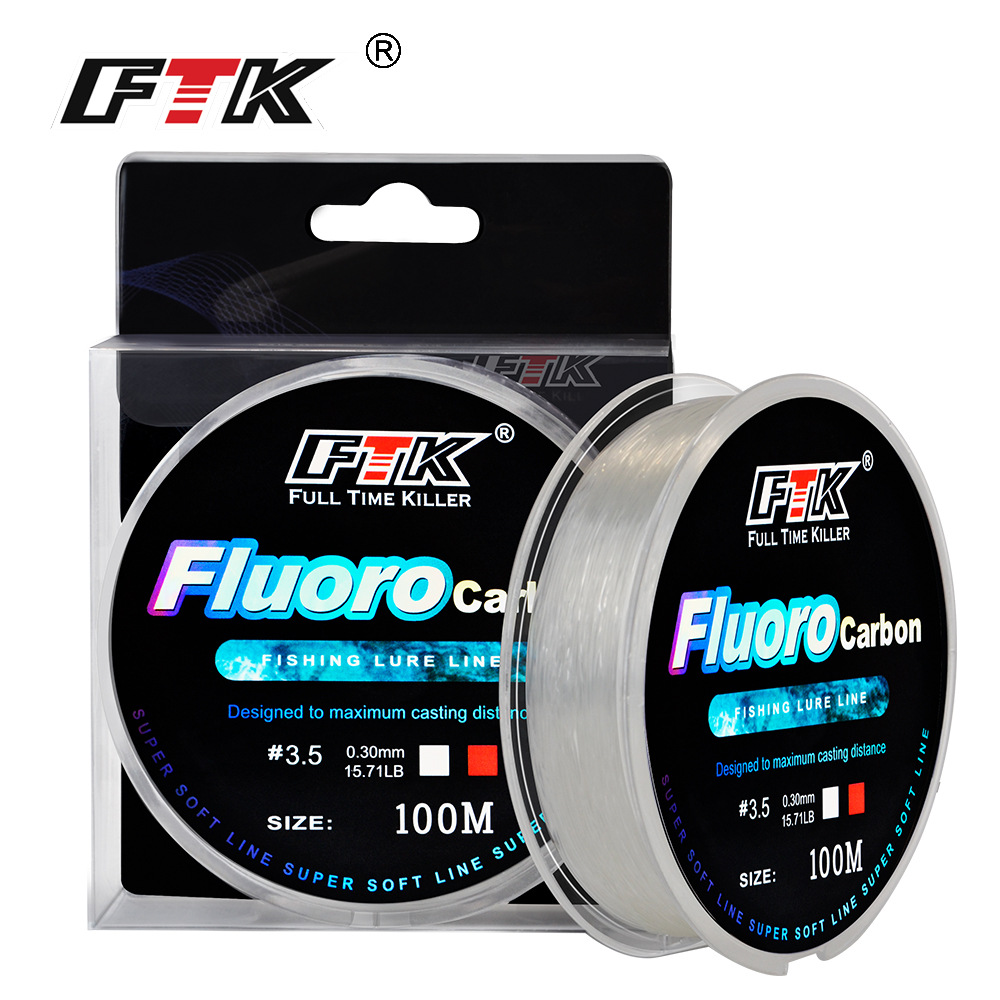100M 플루오로카본 코팅 낚싯줄 4.13LB-34.3 - Fluorocarbon Line 리뷰 및 가격