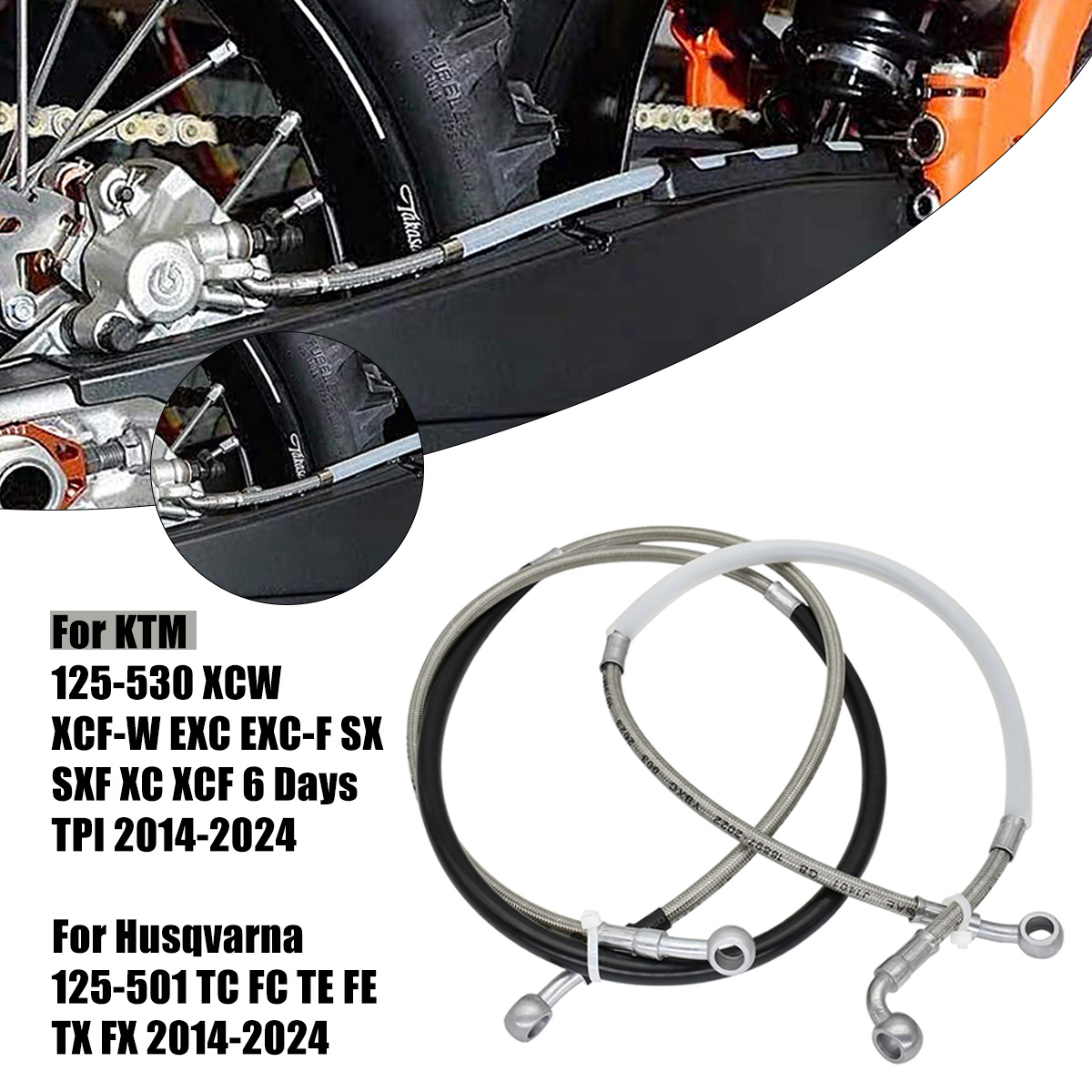 KTM 125 150 250 300 350 450 50 - Braided Line 리뷰 및 가격