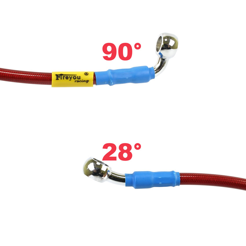 400mm-2400mm 브레이크 호스 유압 DOT 라인 - Braided Line 리뷰 및 가격