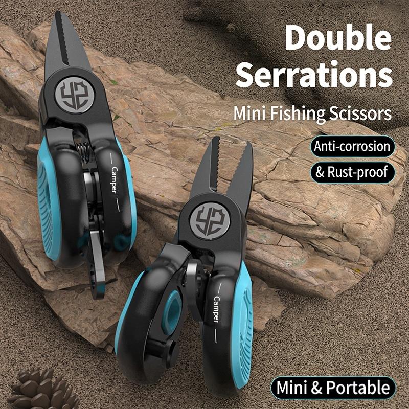 휴대용 스테인리스 스틸 낚시 루어 가위 톱니형 블레이드 - Fishing Line Cutter 리뷰 및 가격