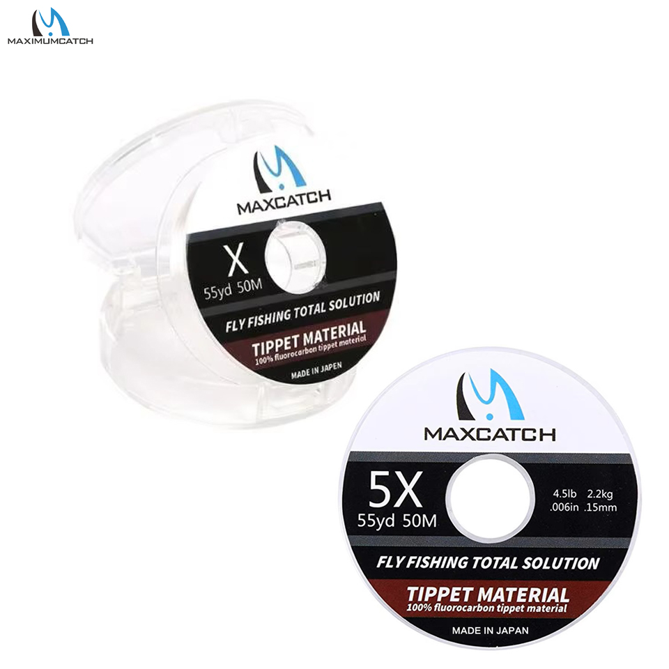 MAXCATCH 1PC/2PC 플루오로카본 티펫 50M - Fluorocarbon Line 리뷰 및 가격